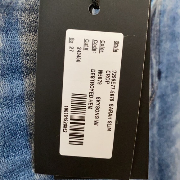 Paige 27 blue jeans - Picture 6 of 7